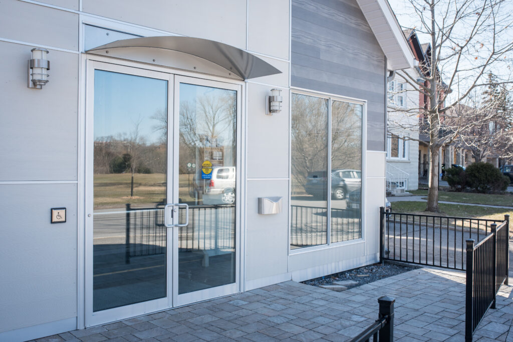 Main entrance of Ottawa Gospel Hall