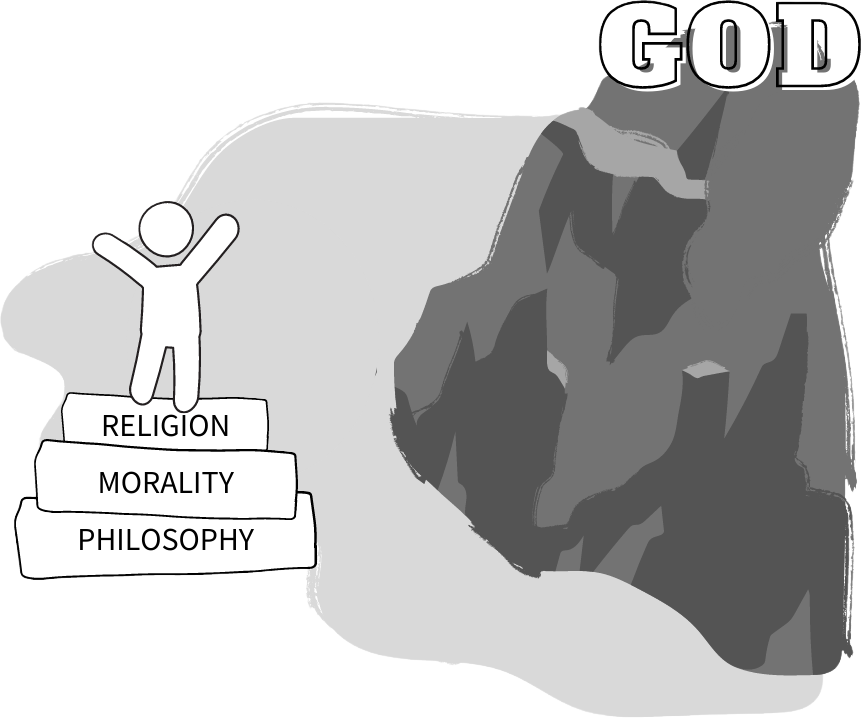 Good works can't bring you to God